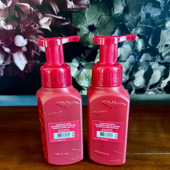 NEW 2-Pc VAMPIRE BLOOD Foaming Hand Soap 8.75 oz Bath & Body Works - Picture 2 of 2